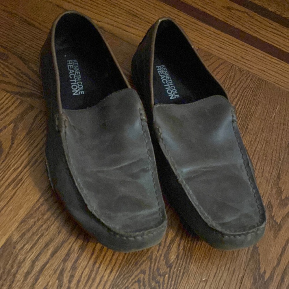 Kenneth Cole Reaction mens loafers size 8.5 mens brown